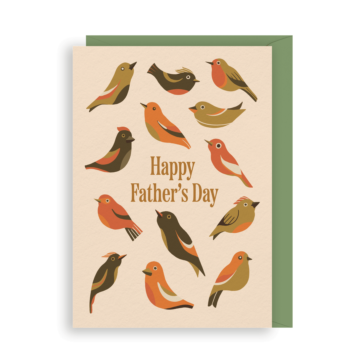 Happy Father's Day Bird Card