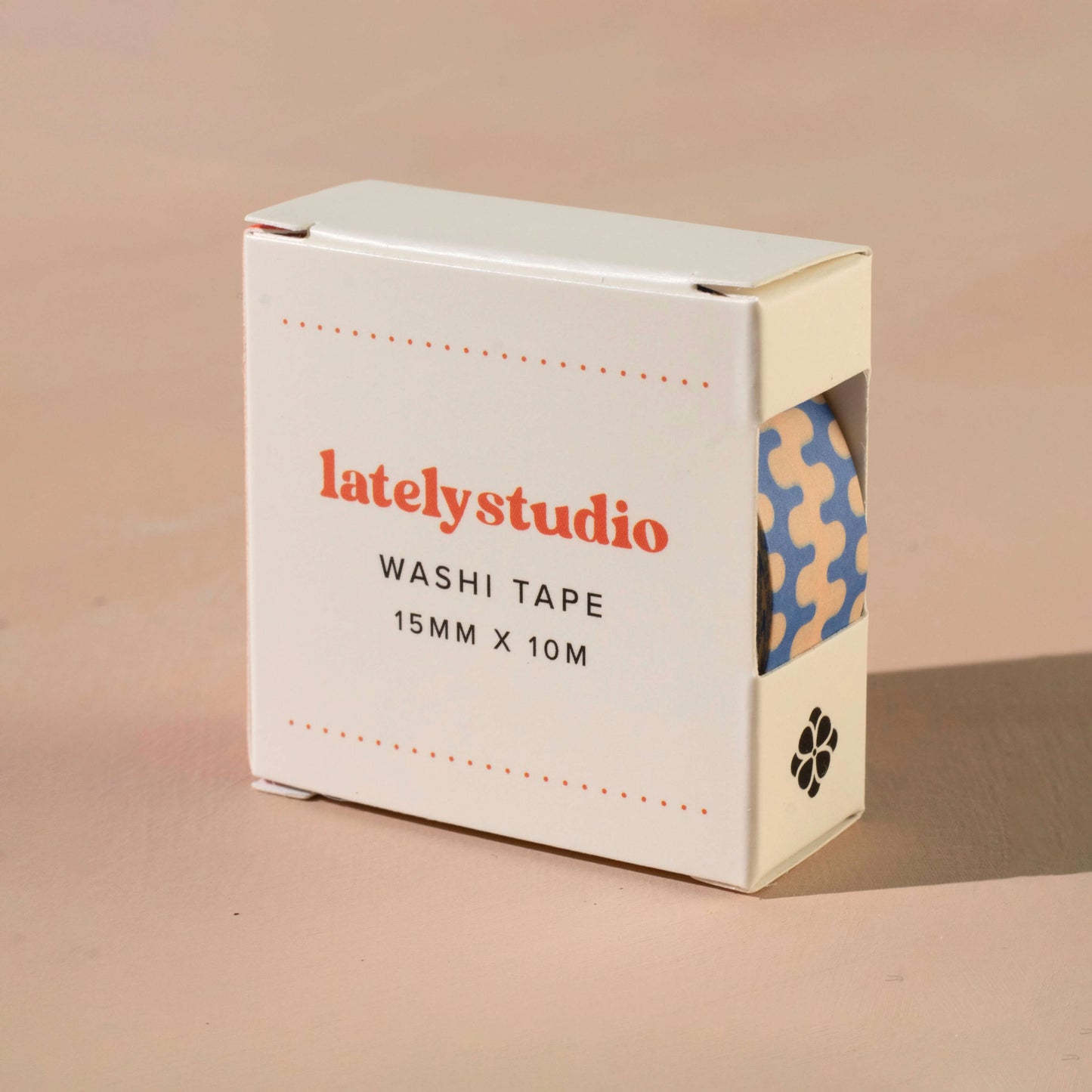 Blue Geometric Washi Tape