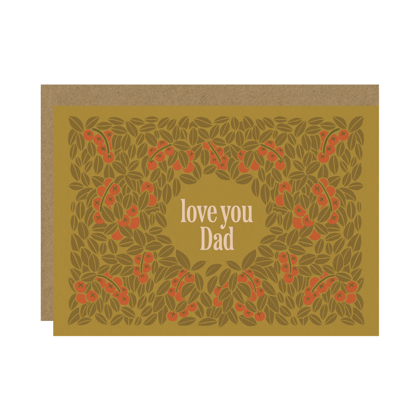 Love You Dad Tomato Father's Day Card