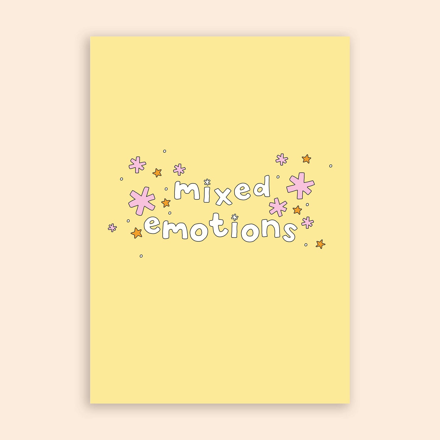 Mixed Emotions A5 Print
