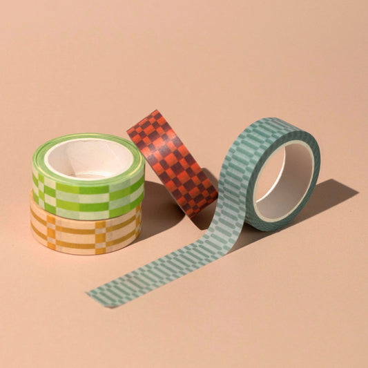 Checkerboard Washi Tape Bundle