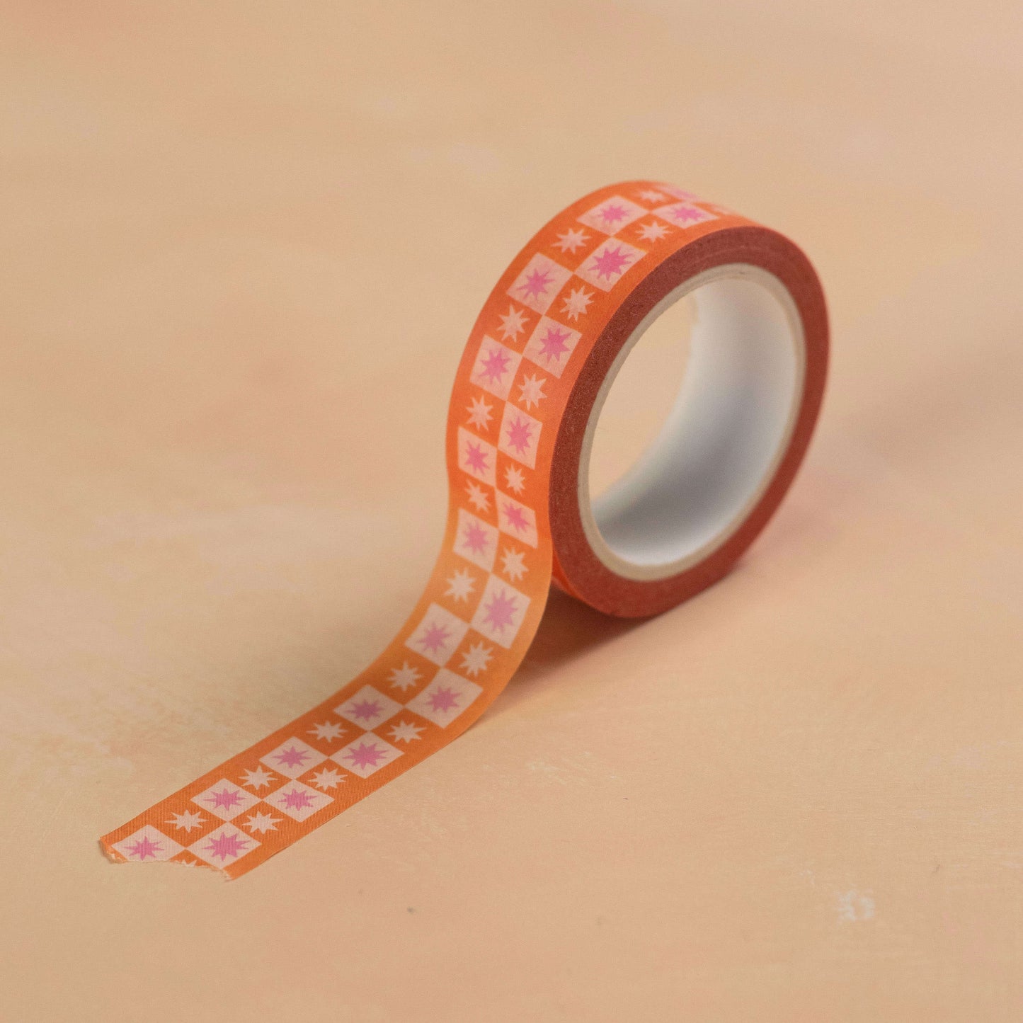 Starry Checkerboard Washi Tape