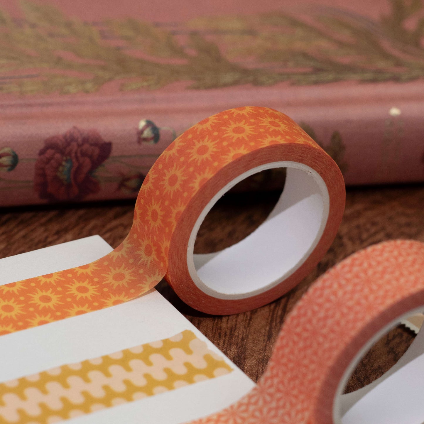 Orange Sun Washi Tape