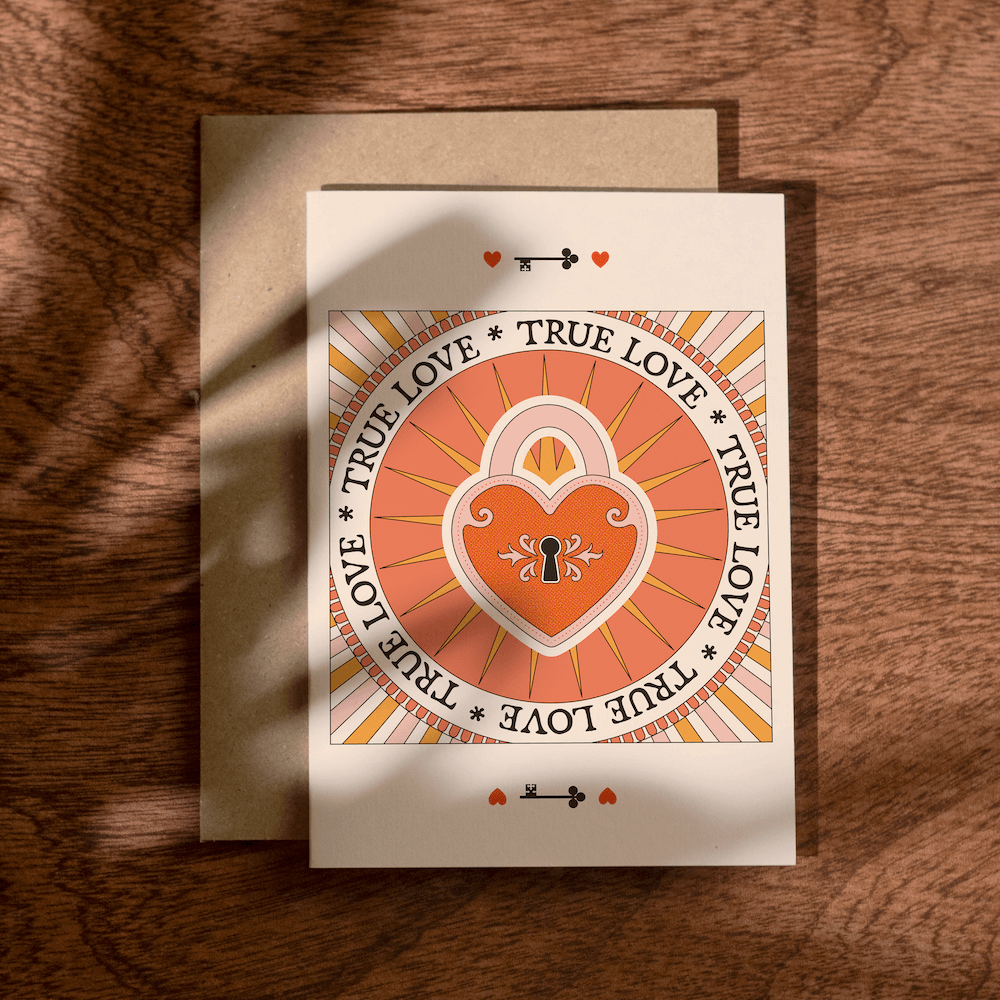 SECONDS True Love Valentine's Card