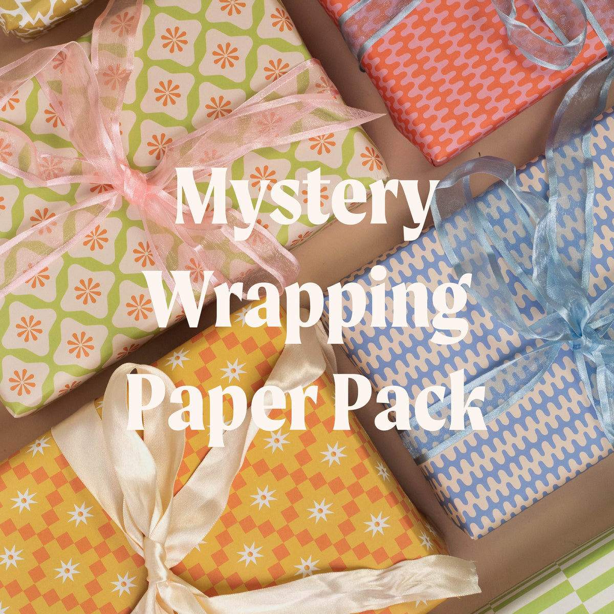Mystery Wrapping Paper Pack