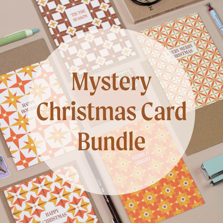 SECONDS Christmas Mystery Card Pack