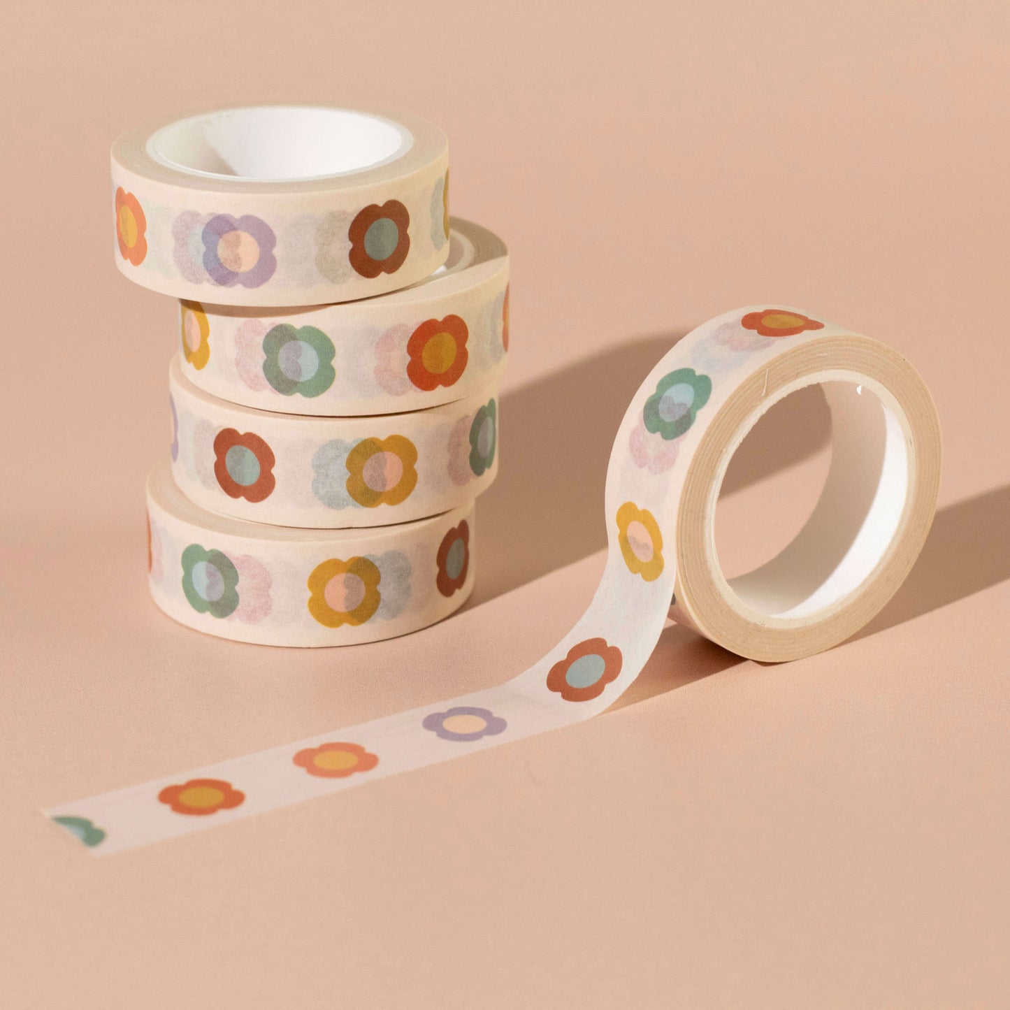 Bold Flowers Washi Tape
