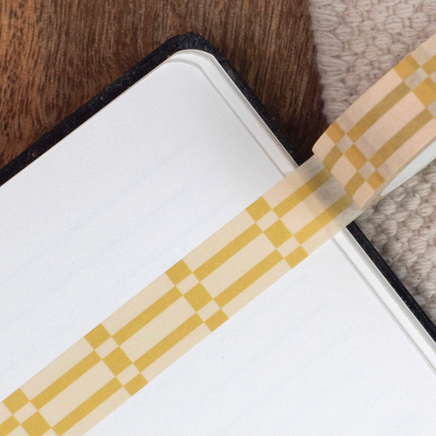 Dandelion and Grid Washi Tape Duo