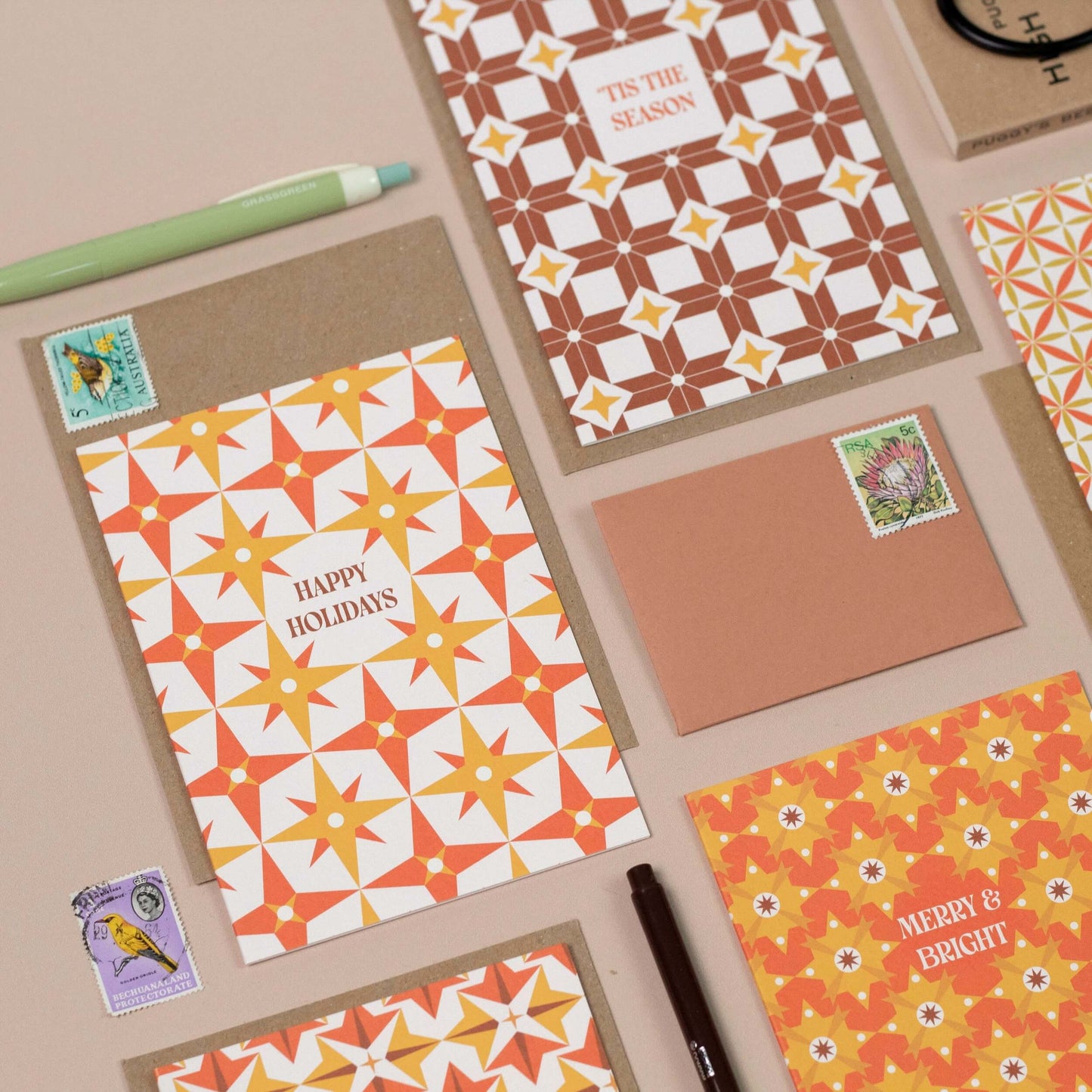 Happy Holidays Christmas Card