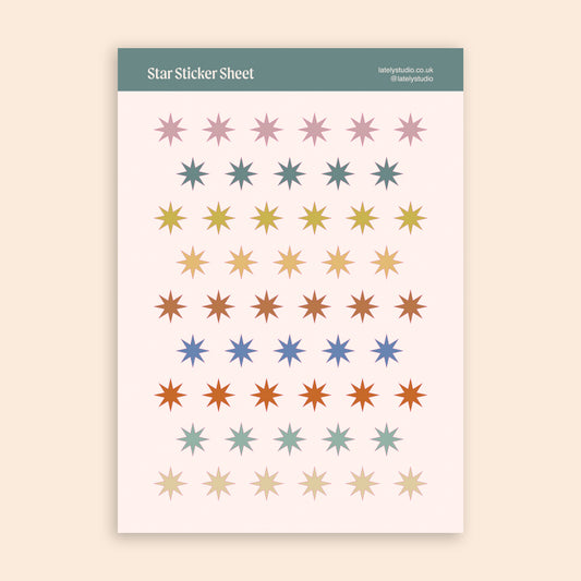 Give Example Sticker Paper Sticker Sheets | Paper Stickers for Journalling – Lately Studio