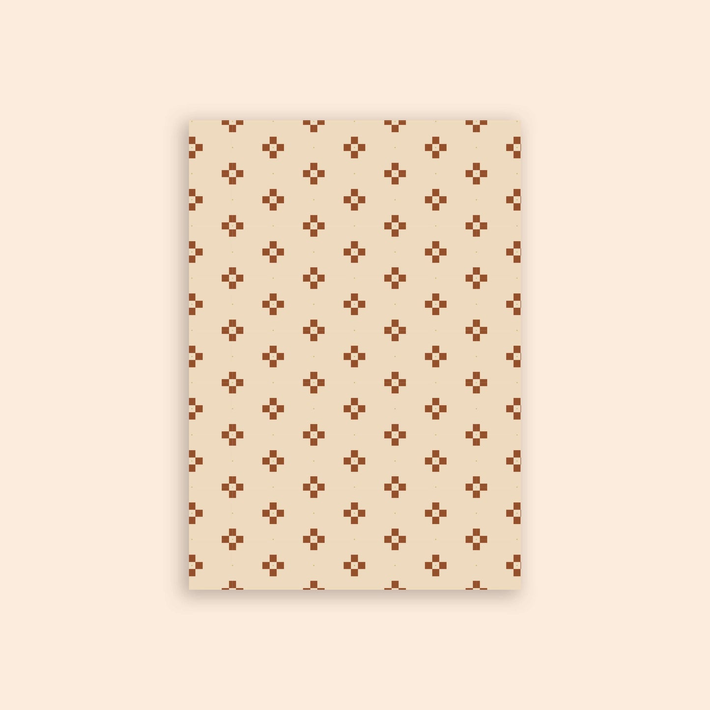 Brown & Beige Retro Craft Paper Pack
