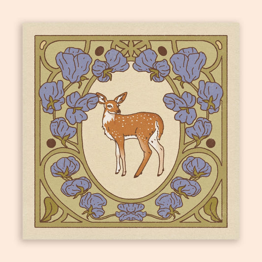 Deer Art Print