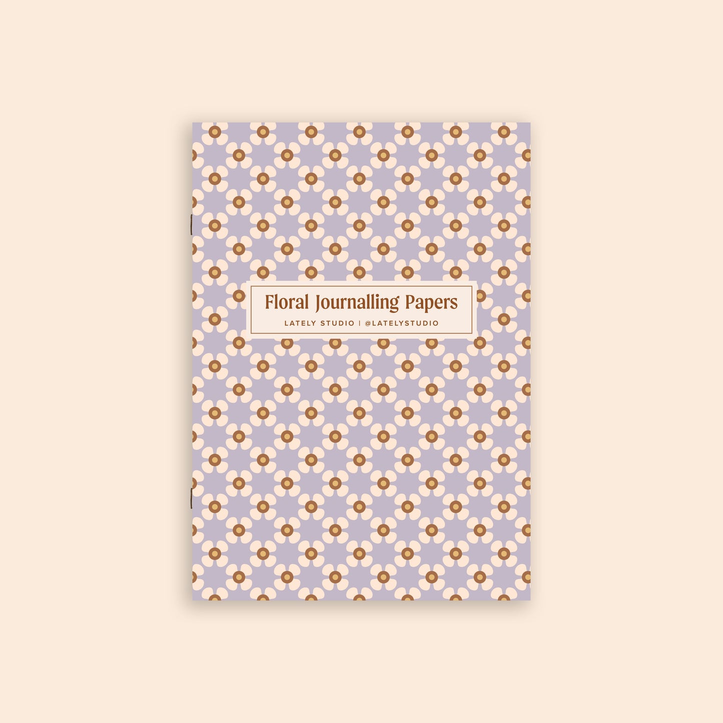 Floral Journalling Papers Book
