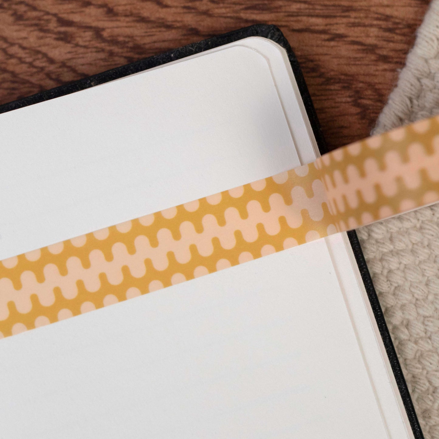 Chartreuse Geometric Washi Tape