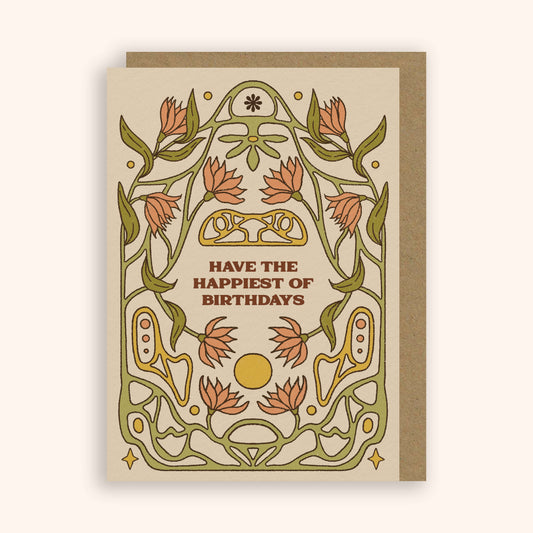 Have The Happiest of Birthdays Card