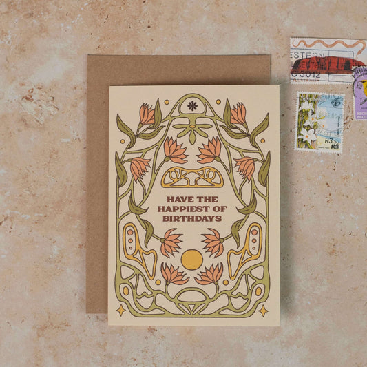 Have The Happiest of Birthdays Card