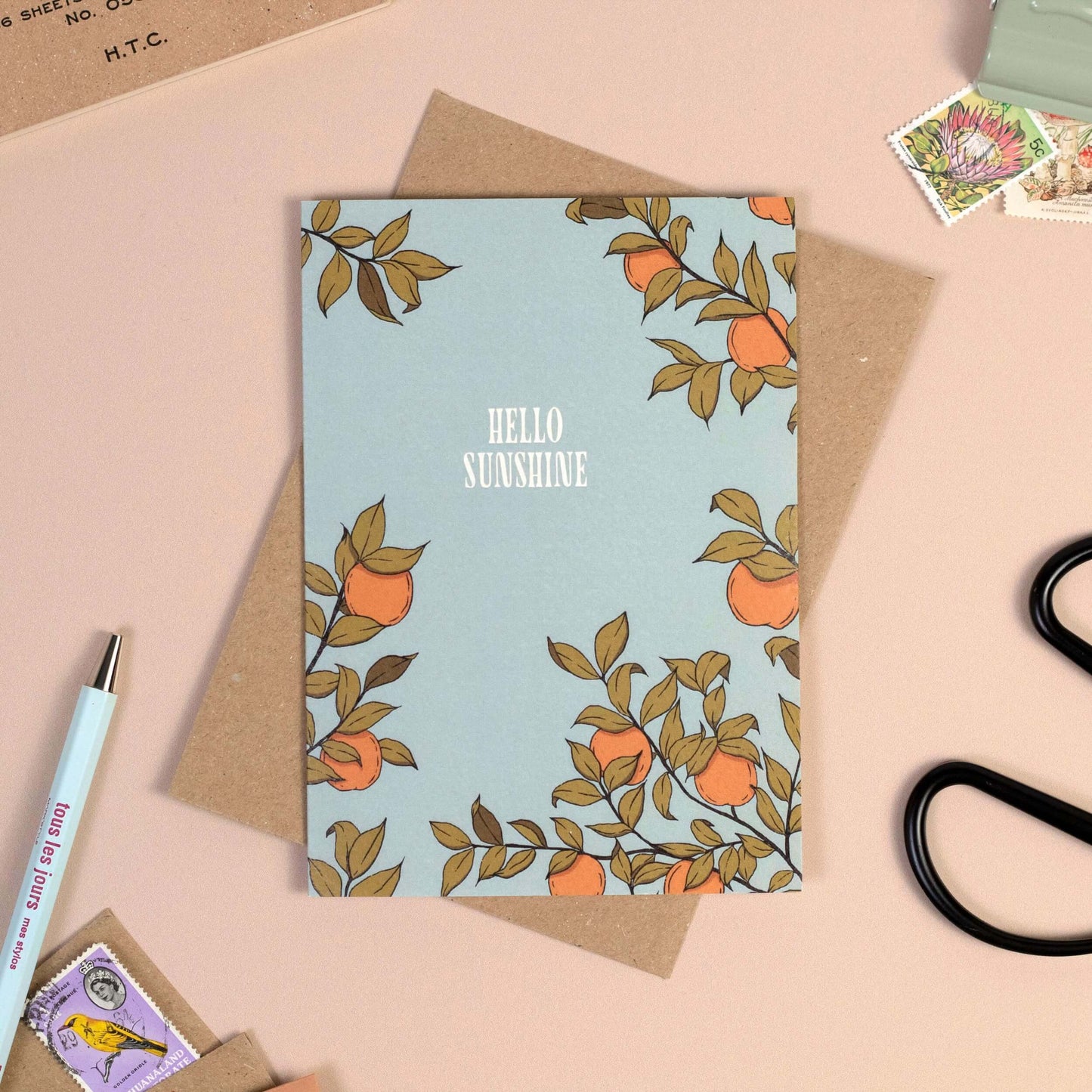 Hello Sunshine Greeting Card
