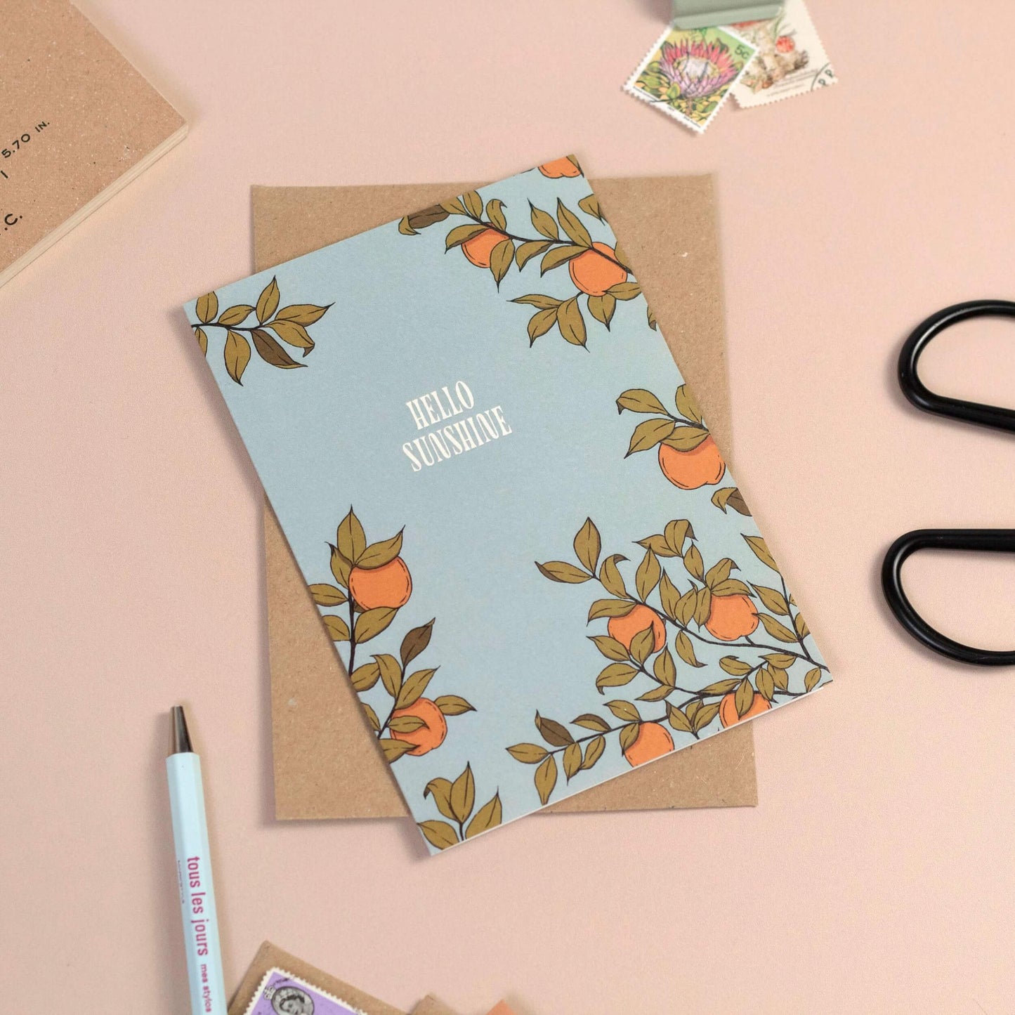 Hello Sunshine Greeting Card