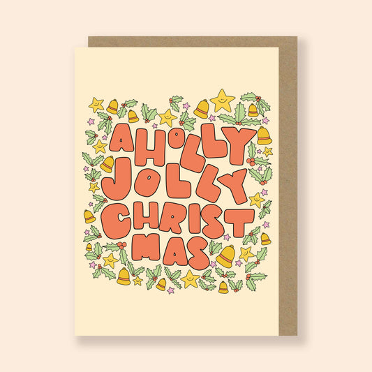 Holly Jolly Christmas Card