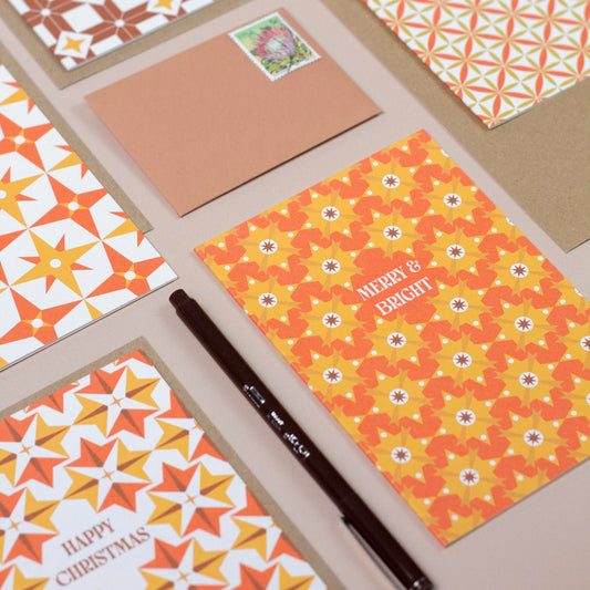 Merry and Bright Christmas Card