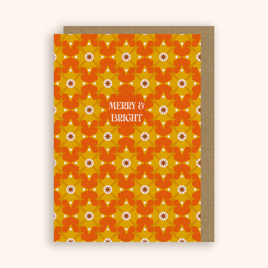 Merry and Bright Christmas Card