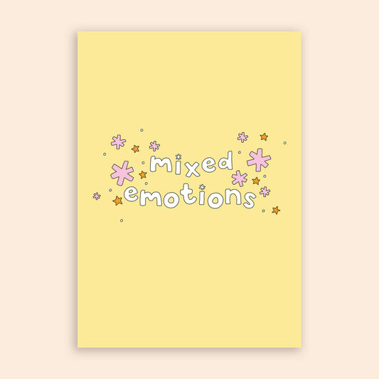 Mixed Emotions A5 Print