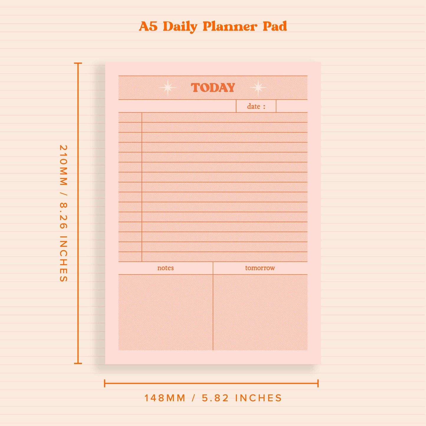 Motel Daily Planner & Ideas Pad Bundle