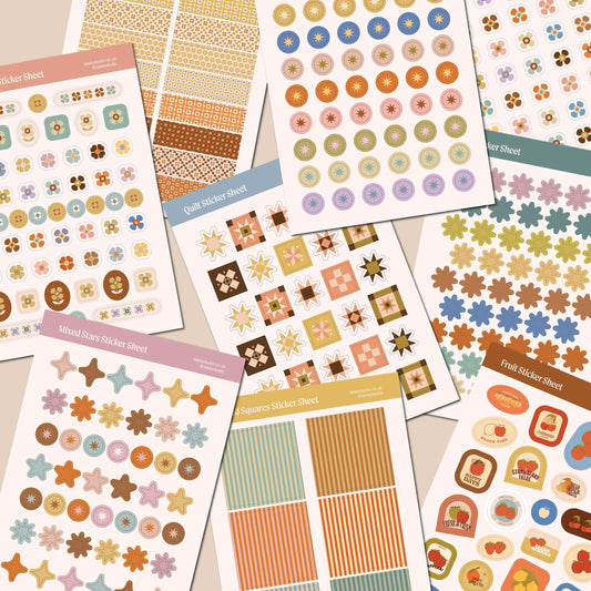 SECONDS Mystery Sticker Pack