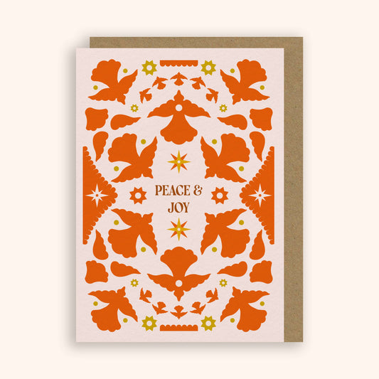 Peace and Joy Christmas Card
