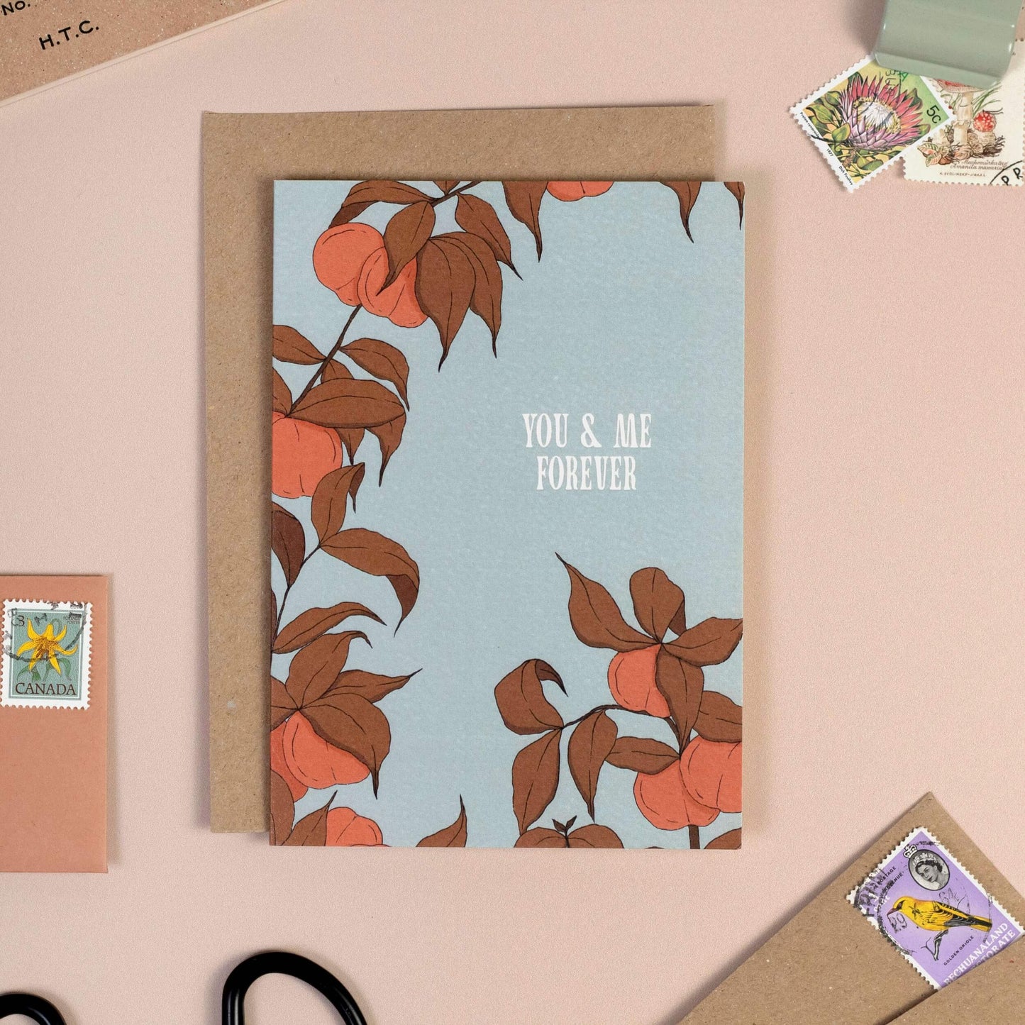 You & Me Forever Anniversary Card