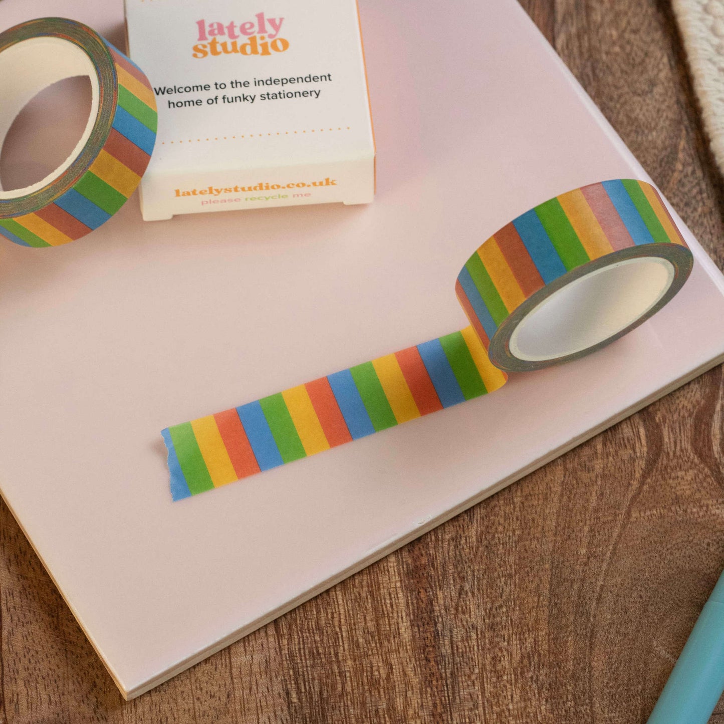 Rainbow Stripe Washi Tape