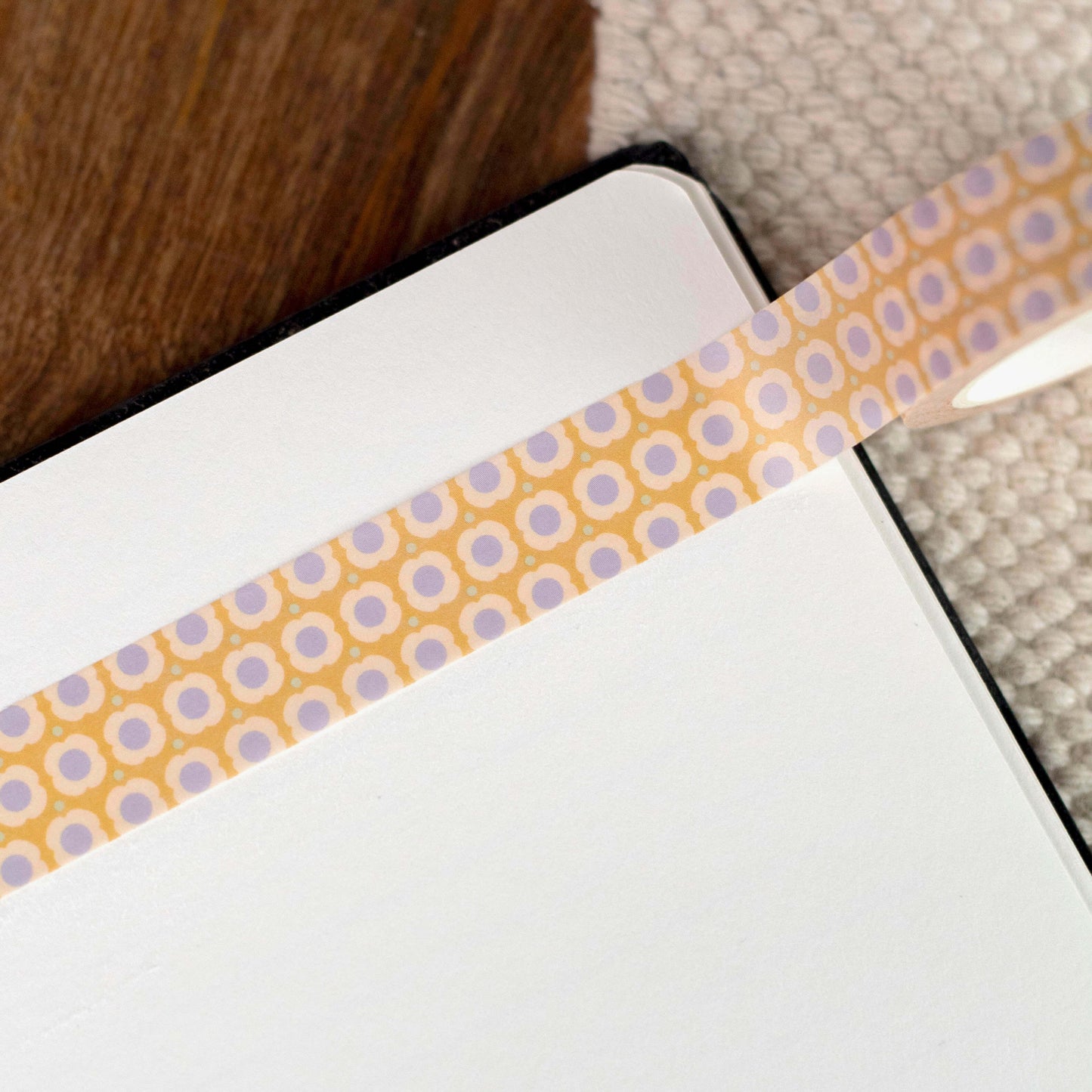 Retro Flowers Washi Tape