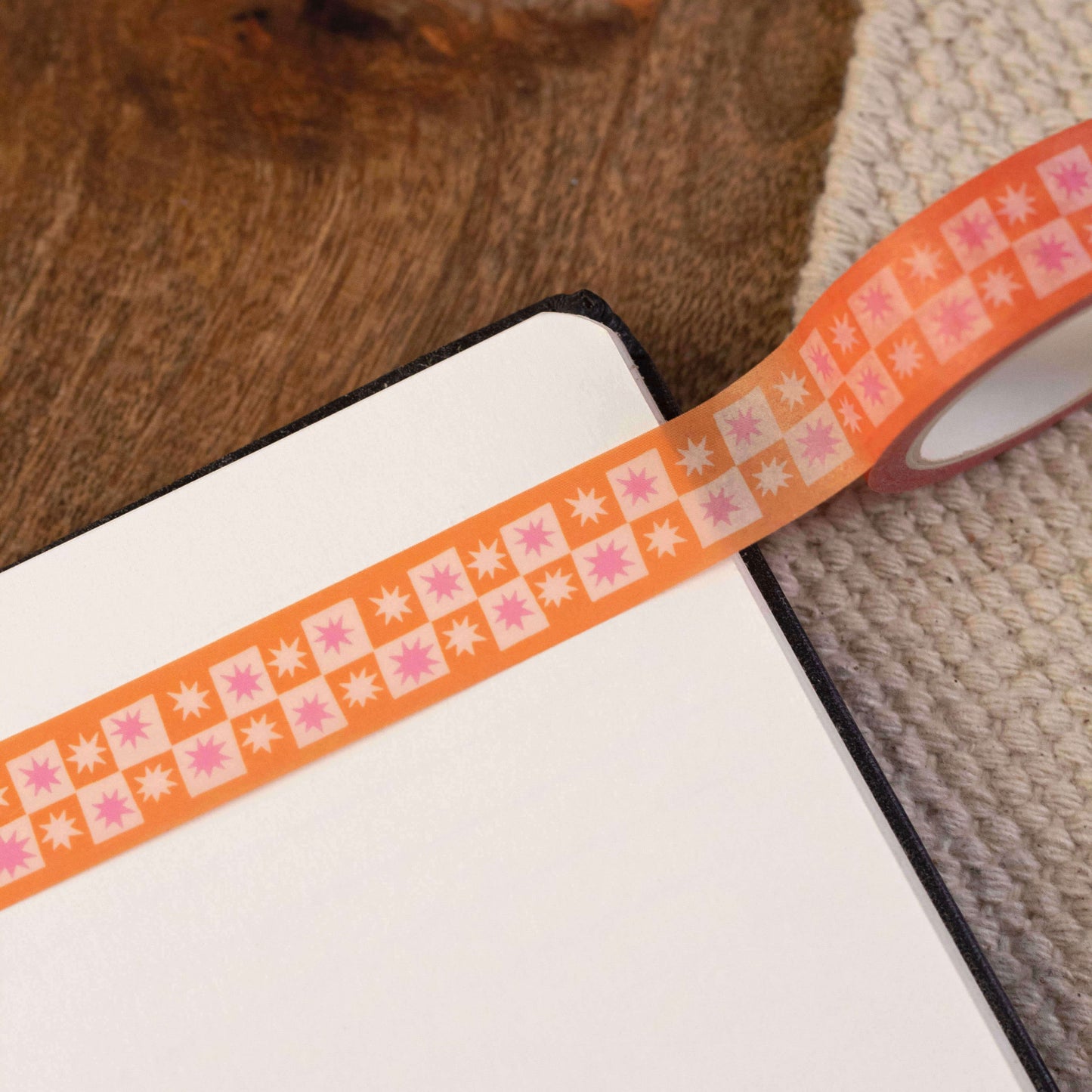 Pink & Orange Washi Tape Set