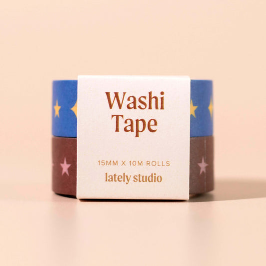 Stars and Sparks Washi Duo